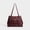 Wine Red, variant on Vintage Flap Shoulder Tote Bag, Faux Leather Satchel Handbag for Women, Single‑Shoulder Top Handle Purse, Wine Red