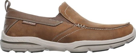 skechers harper forde dark brown
