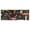 Red Mushroom Fern, variant on Colorful Mushroom Bird Black Pattern Kitchen Rug Mat,Kitchen Runner Rugs Non Skid Washable,Decorative Kitchen Floor Mats for Kitchen,Sink,Laundry,17"X47"