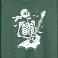 thumbnail image 3 of Instant Message - Skeleton Guitar - Women's Lightweight French Terry Long Sleeve Shirt, 3 of 6