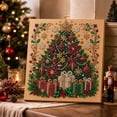 thumbnail image 4 of 2026 Christmas Home Party Decor Christmas Pearl Diamond Art Kit Beginner Friendly Beaded Art Crafts Set Creatives Handmade Wall Decoration Supplies For Adult DIY Holiday Indoor Home Ornament, 4 of 7