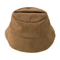 thumbnail image 3 of Sombrero de peluche para muñeca de 17 cm, sombrero de cubo, accesorio para hacer tú mismo, accesorios de fotos portátiles, tocado premium, accesorios Marrón, 3 of 8