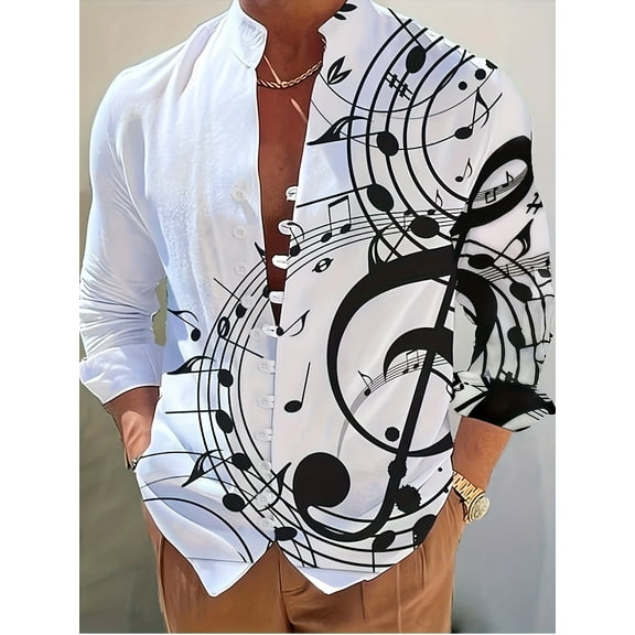 Button Down Linen Shirts for Men Long Sleeve Collar T Shirt Tops Casual Solid Color Summer Vacation Beach Blouses