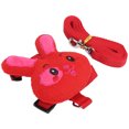 thumbnail image 2 of Senjay Rabbit Leash Harness Set, Small Pet Rabbit Fancy Leash Double‑lace Design With Lovely Rabbit Decoration For Small Pet For Outdoor, 2 of 8