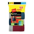 thumbnail image 2 of Men's Fresh IQ Comfort Flex Waistband Boxer Brief 5+1 Free Bonus Pack, 2 of 4