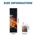 thumbnail image 3 of Lsque Tennis Ball In Fire1 Printed Cooling Towel (40"x 12"), Ice Towel, Microfiber, Soft Breathable Chilly Towel for Yoga, Sport, Gym, Workout, Fitness, Running, 3 of 9