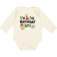 thumbnail image 3 of Inktastic I'm the Birthday Boy Boys Long Sleeve Baby Bodysuit, 3 of 5