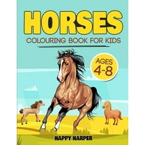 Horses Colouring Book, (Paperback)