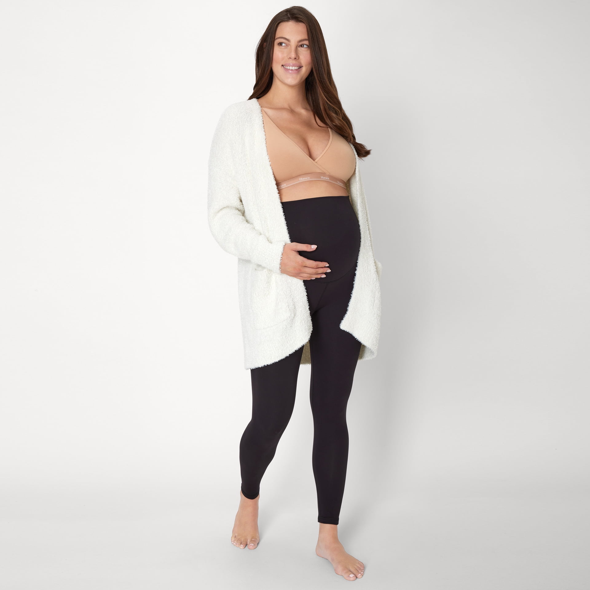 Hanes Women's Maternity Lounge Nursing Bralette, Style MAT003, Sizes up to 2XL