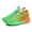 OrangeGreen, variant on Basketball Shoes for Womens Colorful Volleyball Fashion High Top Breathable Lightweight Grip Indoor Outdoor Sport Sneakers
