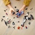 thumbnail image 6 of LEGO Marvel Spider-Man Venomosaurus Ambush 76151 Fun Building Toy with Awesome Action and Superhero Minifigures (640 Pieces), 6 of 7