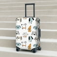 thumbnail image 5 of Uemuo Puppy Printed Washable Luggage Cover - Fashion Suitcase Protector Fits 18-32 Inch Luggage -, 5 of 9