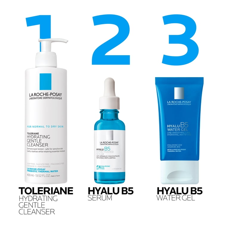 La Roche-Posay Hyalu B5 Water Gel Face Moisturizer, 1.35 fl oz
