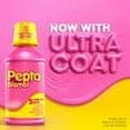 thumbnail image 5 of Pepto Bismol 5 Symptom Stomach Relief Liquid, Original Flavor, 16 Oz, 4-Pack, 5 of 6