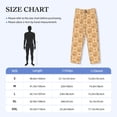 thumbnail image 4 of Lsque Squirrel And Nuts Print Men's Pajama Pants, Lounge Pant - Comfortable Home Wear,Elastic Waistband, Stylish Design-Medium, 4 of 9