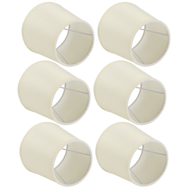 6 Piezas De Cubierta De Luz De Pared, Pantalla De Lámpara De Araña, Aspecto Fácil De Instalar Pantalla De Lámpara De Tela, Decoración Para El Hogar Cergrey Lampshade