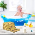 thumbnail image 5 of 3 PCS Natural Vivid Sunflower Baby Muslin Washcloths, Spring Flowers Vintage Soft Absorbent Face Towel Burp Cloths Cotton Bath Wipes Infant Wash Cloth for Newborn Boys Girls, 5 of 6