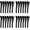Black, variant on 12 count Hair Clips for Styling, Creaseless  Hair Clips for Women Non Slip Duck Billed Hair Curls Roller Clips, Makeup Salon Hair Sectioning Clips - Morandi