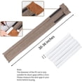 thumbnail image 2 of Door Draft Stopper Under Door Seal,Door Sweep for Exterior & Interior Doors, Door Window Blocker Dust and Noise Insulation Weather Stripping Draft Guard Insulator, 2 of 8