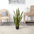 thumbnail image 2 of Nearly Natural 8306 Plante Artificielle Sansevieria 4 Po., 2 of 3