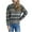 Gray (NEW), variant on PFRNLF Sweaters for Women Casual Classic Long Sleeve Vintage Knit Chunky Pullover Sweater
