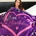 thumbnail image 5 of 40th Birthday Gifts for Women Blanket 50"x60", 40th Birthday Gifts Ideas, 1982 Birthday Gifts Throw Blanket Women, 40th Birthday Gifts for Sister Wife Mom, 40-Year-Old Birthday Gift Ideas, 5 of 6