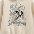 thumbnail image 2 of Marvel - Sketch Spider-Man - Women's Oversized Fleece Hoodie Sweatshirt, 2 of 4