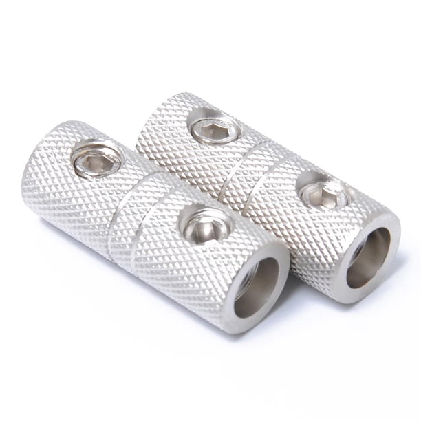 Riwesomey Conector de extremo de Terminal de acoplador de cable, 2 uds., tornillo de juego de barril de unión de calibre 8GA AWG para accesorios de Automoción decorativa y accesorios Riwesomey VI006971-00