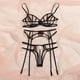 thumbnail image 5 of Gibobby Lencería sexy para mujer Baby Doll Mujer Sexy Color Negro Mono Sensual y Elegante Fina Lenceria para Dama(Negro, G), 5 of 5