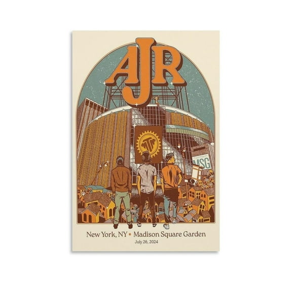 Ajr Canvas Poster Bedroom Decoration Landscape Office Valentine's Birthday Gift