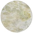 thumbnail image 2 of Addison Rugs Chantille Indoor/Outdoor Transitional Floral Sage Machine Washable Round Rug, 8' x 8', 2 of 8