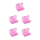 thumbnail image 3 of Ounissouiy Organizador de pastillas Mini Almacenamiento transparente Planificador semanal Cuidado de la salud Tableta Contenedor Dispensador a prueba de Rosado 5piezas Ounissouiy CBP192870, 3 of 6