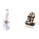 thumbnail image 5 of Figura de dama de , estatua nórdica moderna para estantería, armario, escritorio, adorno de mesa acrílico 2D único, regalo para casa de vacac, 5 of 8