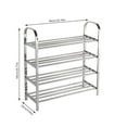 thumbnail image 4 of yingyy 6-Tier Shoes Rack Organizer Multi-layer Stainless Shoe Storage Shelf for Living Room Doorway No.03, 4 of 6