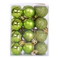 thumbnail image 1 of Decoraciones para árboles de Navidad de moda, adornos decorativos de plástico, bolas de Navidad coloridas, 1 of 4