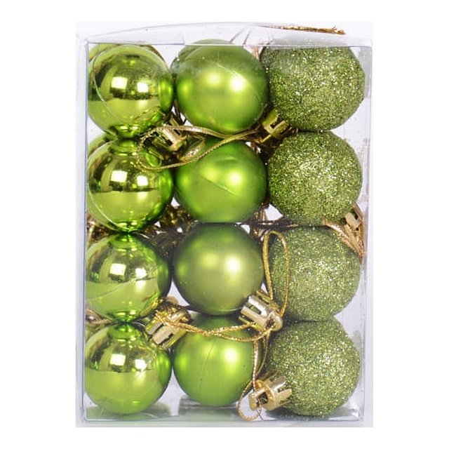 Decoraciones para árboles de Navidad de moda, adornos decorativos de plástico, bolas de Navidad coloridas
