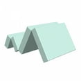 thumbnail image 2 of Geometric Foldable Mattress, Symmetric Nested Rhombus, 74.8" x 35.4", Seafoam and White, by Ambesonne, 2 of 6
