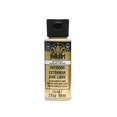 thumbnail image 1 of FolkArt Outdoor Acrylic Paint in Assorted Colors (2 Ounce), 1654 Metallic Pure Gold, 1 of 3