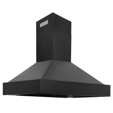 ZLINE 48 in. Black Stainless Steel Wall Mount Range Hood (BS655N-48)
