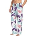 thumbnail image 2 of Disketp Ornamental Turtles Men'S Pajama Pants - Ultra Soft Fleece Sleep And Lounge Pants (Size: S-Xxl), 2 of 9