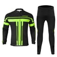 thumbnail image 1 of Conjunto de maillot de ciclismo de manga larga de invierno para hombre de Lixada, forro polar térmico, 1 of 8