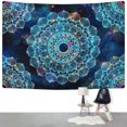 thumbnail image 1 of Psychedelic Hippie Mushroom Tapestry Mandala Wall Hanging Home Blanket Decor for Bedroom Living Room Dorm, 1 of 5