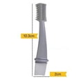 thumbnail image 3 of Professional Dual Head Eyelash Comb & Lash Separator, Precision Plastic Mascara Guard, Portable Dual Ended Lash Shaper Makeup Tool for Clump-Free Defined Lashes, 3 of 8