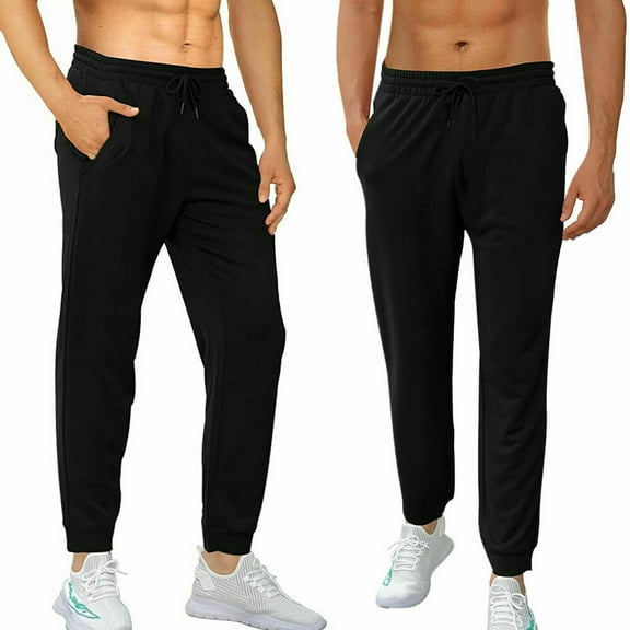 SHCKE Sweatpants for Men Joggers Athletic Casual Slim Lightweight Track Pants with Pockets
