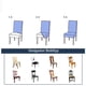 thumbnail image 4 of Funda de silla de 6 piezas, adecuada para hoteles, ceremonias, banquetes, cocinas, restaurantes, familias, bodas, fiestas., 4 of 5