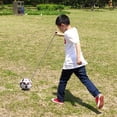 thumbnail image 3 of Balón de fútbol Cuerda Kick Back Entrenador Fútbol Auxiliar Niños Fútbol Escuela Deporte JShteea El nuevo, 3 of 9