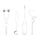 thumbnail image 3 of 4x de herramientas para atado de moscas enhebrador de alambre Señuelos de pesca profesionales fáciles de usar, accesorios prácticos soporte de, 3 of 8