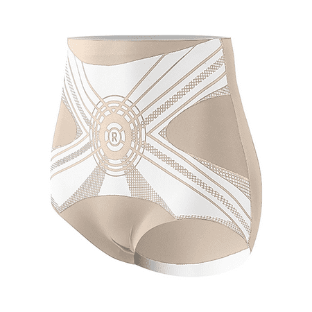 Fulorrnie Women s High Waisted Underwear Tummy Control Seamless Panties Breathable Mesh  No Roll Waistband Smooth Invisible Fit  Beige  XL