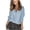 Contrast Lace V-Neck/Solid/Blue, variant on Ichuanyi Solid High Neck Sweaters for Women's Casual Long Sleeve Knit Pullover Jumper Tops Basic Turtleneck Sweater