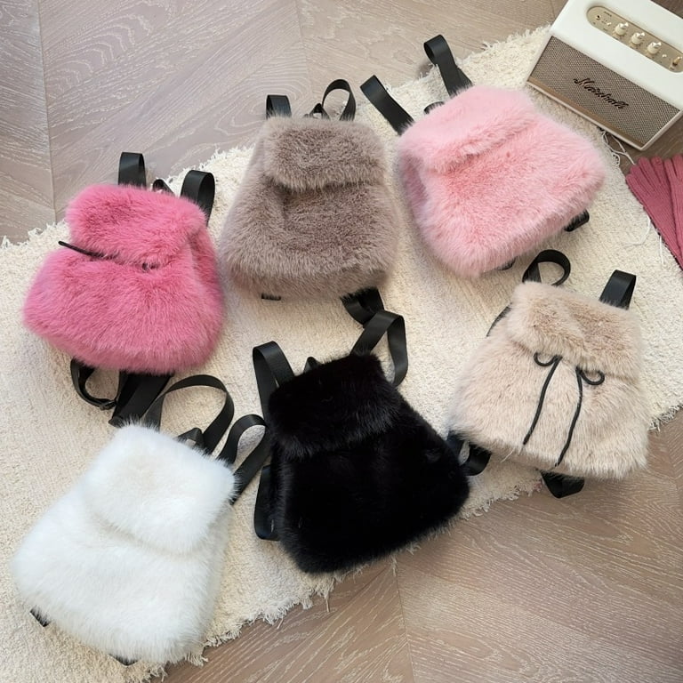 Furry backpack walmart discount